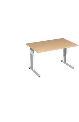 Schreibtisch MOVE Breite 120cm C-Fuß