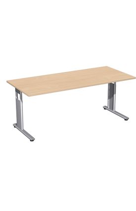 Schreibtisch MOVE Breite 180cm C-Fuß