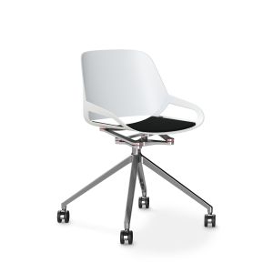 Numo-Ro-Hochglanz poliert-Weiß-Schwarz