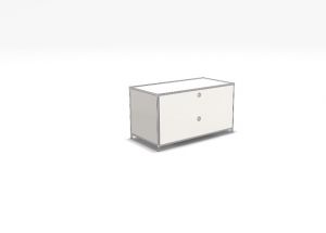 Regalsystem 76,7 x 37,5 x 43,2 mit Schubladen