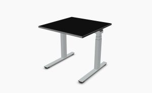 CW MD GGT80-VulkanSchwarz-0808-WeißAluminium