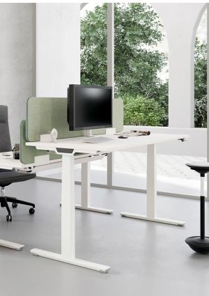 Elektrisch verstellbarer Schreibtisch B160 T80 CREWT Palmberg 