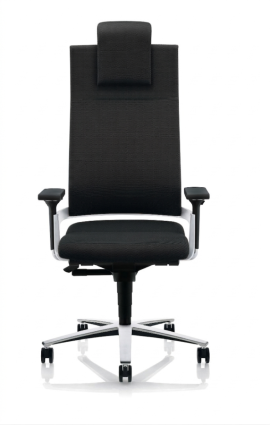 LaCinta Leder Schwarz Chefsessel ZÜCO