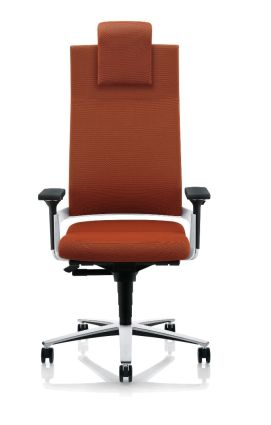 LaCinta Leder Braun Chefsessel ZÜCO