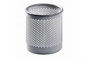 Rexite CRIBBIO Papierkorb Alusilber