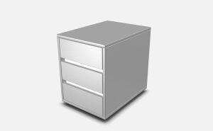 ROLLCONTAINER BREITE 33,0 CM HÖHE 56,6 CM