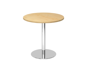 Besprechungstisch rund Gestell chrom  B80